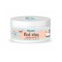 NACOMI Maska rozjaśniająca czerwona glinka, 100g