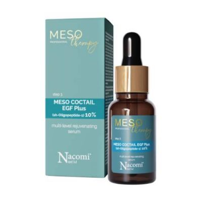 NACOMI Meso Odmładzający koktajl EGF Plus 10%, 15ml