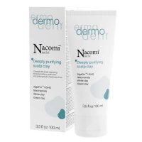 Nacomi Next Level Dermo Glinka peelingująca do skóry głowy, 100 ml