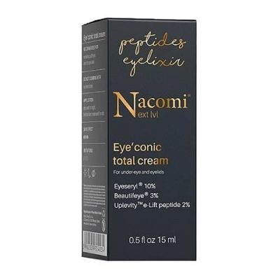 NACOMI Next Level Eye`conic Total Cream Krem pod oczy, 15 ml