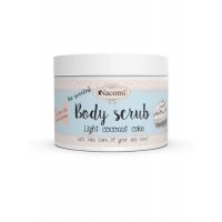 NACOMI Peeling do ciała Lekki kokosowy tort, 200g