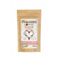 NACOMI Peeling do ciała suchy truskawka, 200g