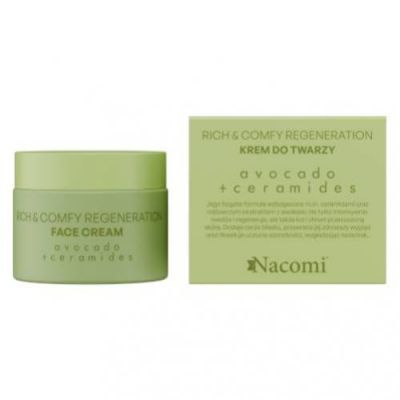 NACOMI Rich&Comfy Regeneration Avocado Krem do twarzy, 40ml