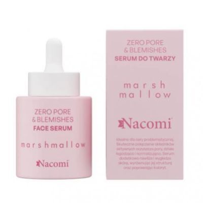 NACOMI Zero Pore&Blemishes Marshmallow Serum do twarzy z kwasem salicylowym, 30ml