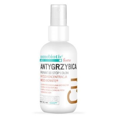 Nanobiotic Med Forte Antygrzybica Preparat do stóp i dłoni, 75 ml