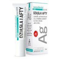 NANOBIOTIC MED PLUS SILVER Dziąsła i afty żel 15ml