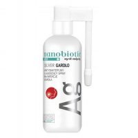 NANOBIOTIC MED SILVER Gardło spray 30 ml