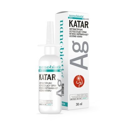 Nanobiotic Med Silver Katar Spray do nosa, 30 ml