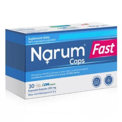 Narine Narum Narimax Fast 200mg, 30kaps.