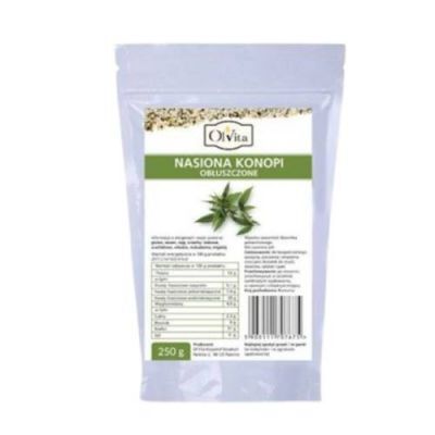 OLVITA Nasiona Konopi obłuszczone, 250 g