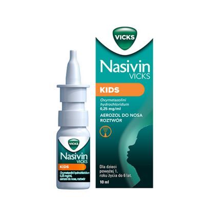 Nasivin Vicksc Kids aerozol dla dzieci, 10 ml