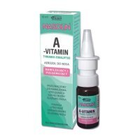 Nasolin A-Vitamin Tymianek-Eukaliptus Nawilżający i pielęgnujący aerozol do nosa, 10 ml