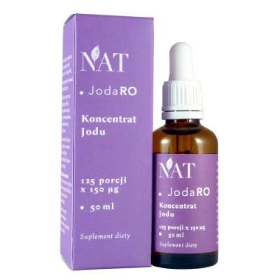 NAT JodaRO Koncentrat jodu 150 mcg, 50 ml