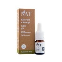 NAT Ekstrakt z konopi Full Spectrum 5% CBD, 5 ml