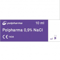 POLPHARMA NATRIUM CHLORATUM 0,9% sól fizjologiczna 100 ampułek po 10 ml