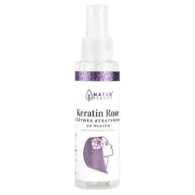 NATUR PLANET KERATIN ROSE Odżywka keratynowa do włosów 100ml