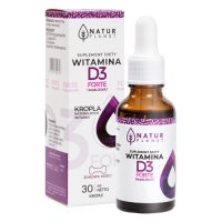 NATUR PLANET Witamina D3 FORTE 1 kropla 2000IU krople 30 ml