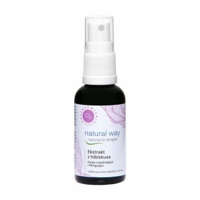 NATURAL WAY Ekstrakt z hibiskusa NA PRZEBARWIENIA 30 ml