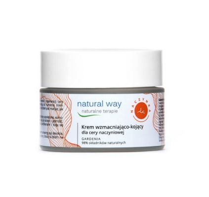 NATURAL WAY Krem wzmacniająco - kojący do cery naczynkowej 50 ml