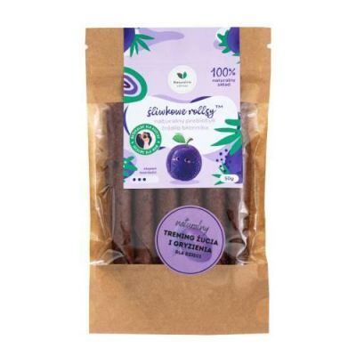Naturalnie Zdrowi Śliwkowe rollsy z inuliną, 50g