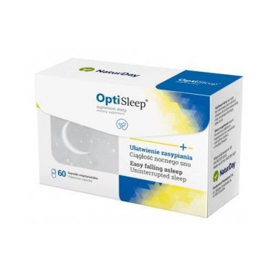 NaturDay OptiSleep Ułatwianie zasypiania, 60 kaps.
