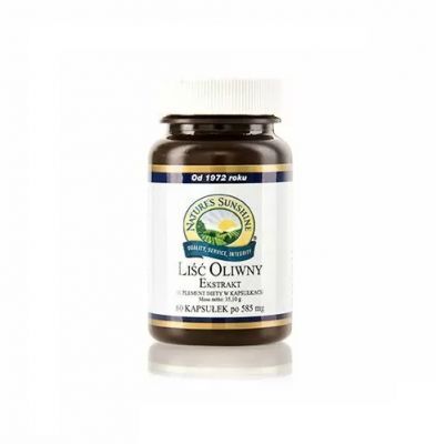 NATURE'S SUNSHINE Liść oliwny ekstrakt 60 tabletek