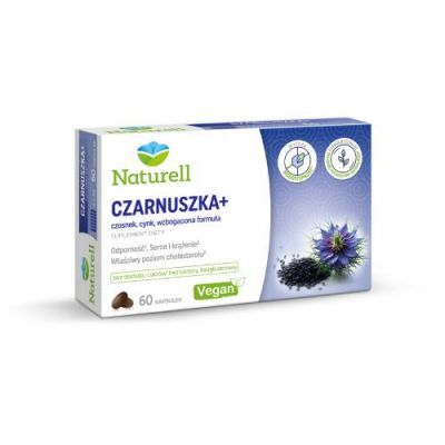 Naturell Czarnuszka+, 60 kaps.