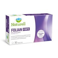 NATURELL FOLIAN FORTE 30 tabletek + krem Mustella GRATIS