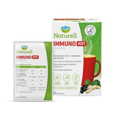Naturell Immuno Hot, 10 saszetek KRÓTKA DATA 28.02.2026