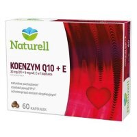 NATURELL KOENZYM Q10 + E  60 kapsułek