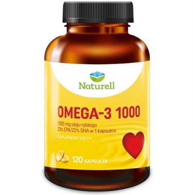NATURELL OMEGA-3 1000 mg 120 kapsułek