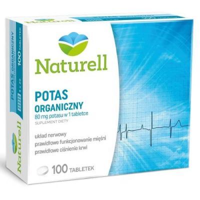 NATURELL POTAS 100 tabletek