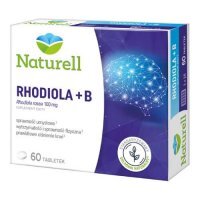 NATURELL RHODIOLA + B  60 tabletek