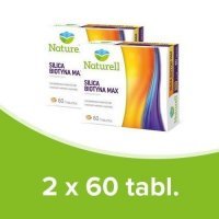 2 x NATURELL SILICA BIOTYNA MAX 60 tabletek