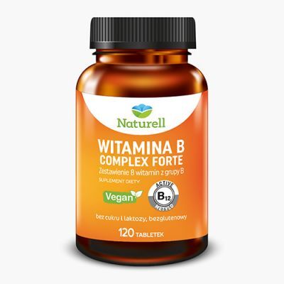 NATURELL Witamina B Complex Forte 120 tabletek