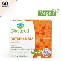 Naturell Witamina B12, 60 tabletek