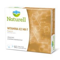 NATURELL WITAMINA K2 MK-7  60 tabletek do ssania