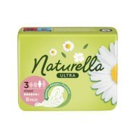 NATURELLA Ultra Maxi Podpaski ze skrzydełkami, 8 szt.