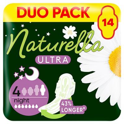 NATURELLA ULTRA Night Duo podpaski 14 sztuk