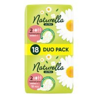 NATURELLA Ultra Normal Plus Podpaski ze skrzydełkami, 18 szt.