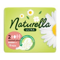 NATURELLA Ultra Normal Plus Podpaski ze skrzydełkami, 9 szt.