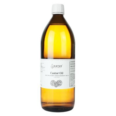 NaturPlanet Castor Oil Olej rycynowy nierafinowany 100%, 1000 ml