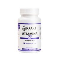 NaturPlanet Witamina D3 2000IU, 60 tabletek