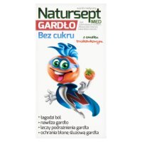 NATURSEPT MED GARDŁO Lizaki bez cukru 6 sztuk