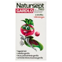 NATURSEPT MED GARDŁO Lizaki wiśniowe 6 sztuk