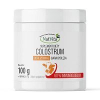 NatVita Colostrum 60% IG Liofilizowane, 100 g