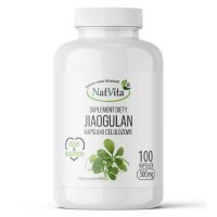 NatVita Jiagulan 500 mg, 100 kaps.