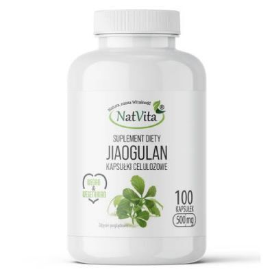 NatVita Jiagulan 500 mg, 100 kaps.