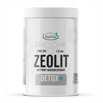 NatVita Zeolit Detox+, 200 kaps.