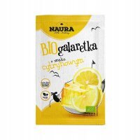 NAURA Bio Galaretka o smaku cytrynowym z agarem 38 g